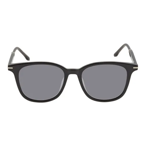 S. T.DUPONT Ацетат Квадратные Солнцезащитные Очки Унисекс Черные