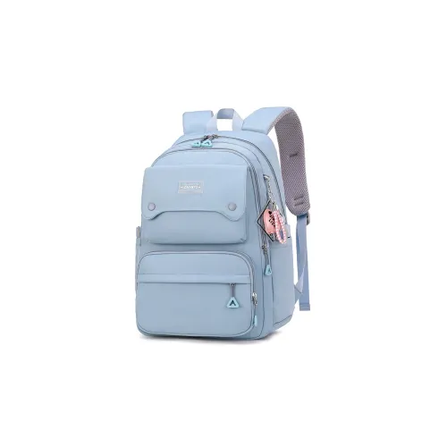 Natural Fish Нейлон Рюкзак Стандартный Унисекс Синий Фиолетовый Черный Розовый Серый Желтый