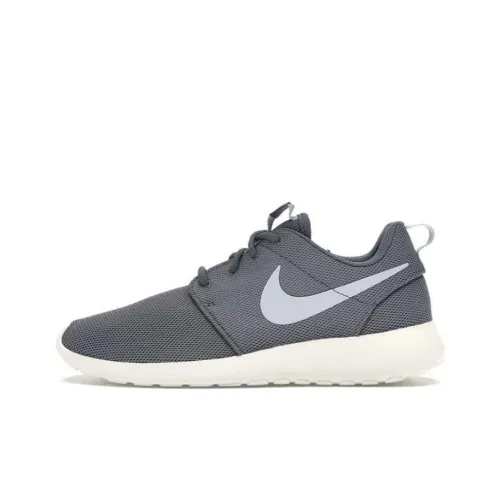 Nike Roshe One Износостойкий Легкий Низкий Топ Беговые кроссовки Унисекс Серый