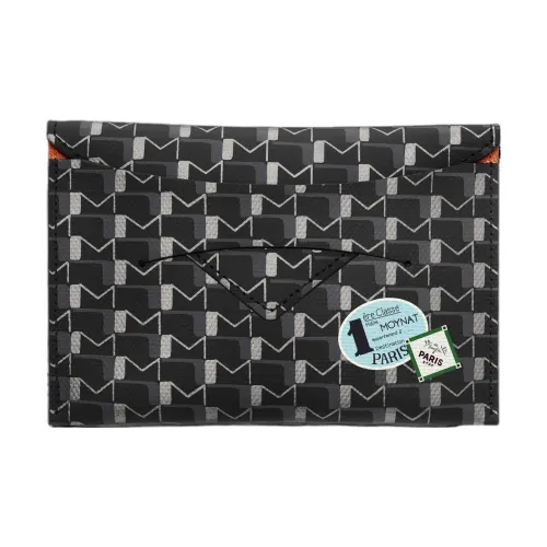 Moynat Холст Passport HOLDER Унисекс Серебряный Черный