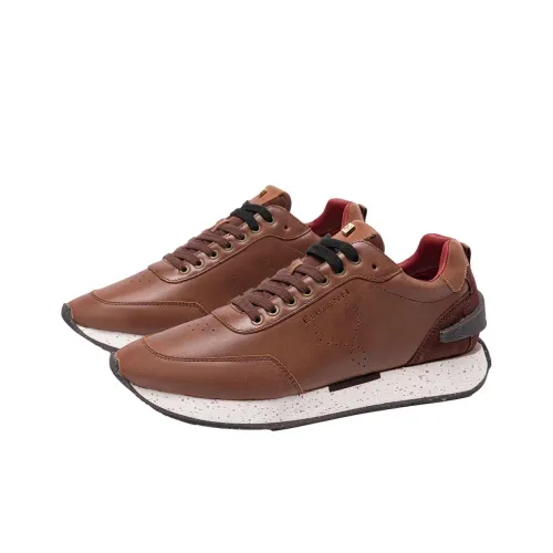 ELHANN.H Износостойкий противоскользящий низкий топ повседневная обувь мужская коричневый