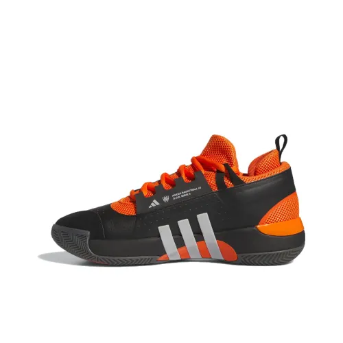 Adidas D.O.N. Issue #5 Баскетбольные кроссовки Low Топ Черный/Оранжевый Унисекс