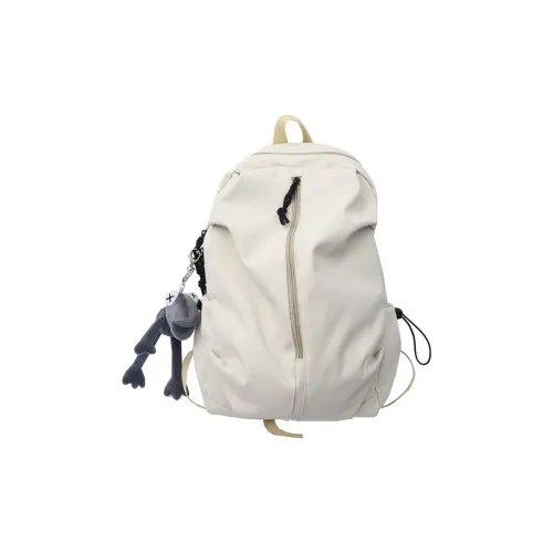 ALNI BITTON Nylon Рюкзак Мужской Белый Черный