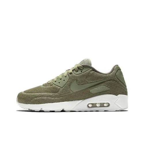 Nike Air Max 90 Low Топ Беговые кроссовки Унисекс Зеленый