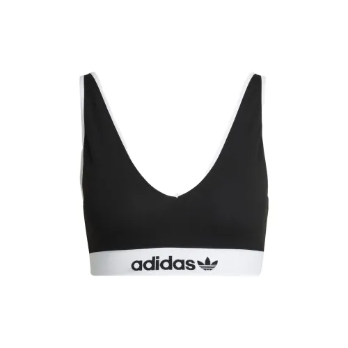 Adidas Originals MODERN FLEX BRALETTE Нижнее белье Бюстгальтер Женский Черный