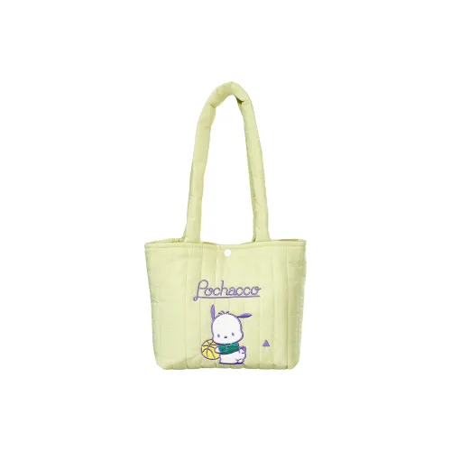 Санрио Покаччо Полиамид Тоут Сумка Сумка для покупок Сумка на плечо Средний Женская Зеленая