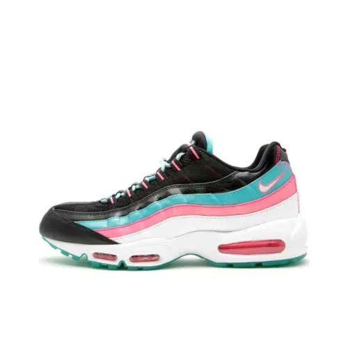 Nike Air Max 95 Low Топ Повседневные Беговые Кроссовки Унисекс Черный Синий Розовый