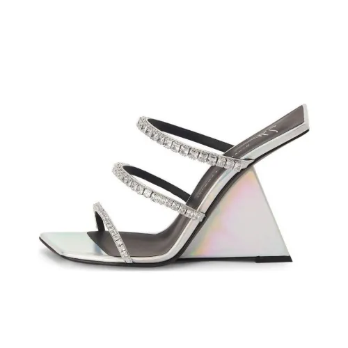 Giuseppe Zanotti GZ Слипоны Женские Серебряные