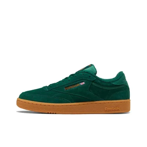 Reebok Club C Series 85 Low Топ Скейтборд Кроссовки Унисекс Яшма Коричневый