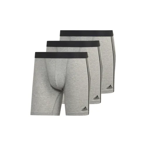 Adidas 3 упаковки Medium Gray Men's Boxers