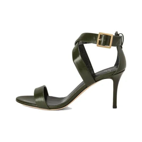 Giuseppe Zanotti GZ Ellie One Ремешок Сандалии 8 см Женские Оливково-зеленый