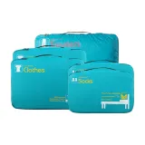 Озеро Синий Многоцветный Набор для хранения, 5 упаковок (1 упаковка большого размера + 2 упаковки среднего размера + 2 упаковки маленького размера)