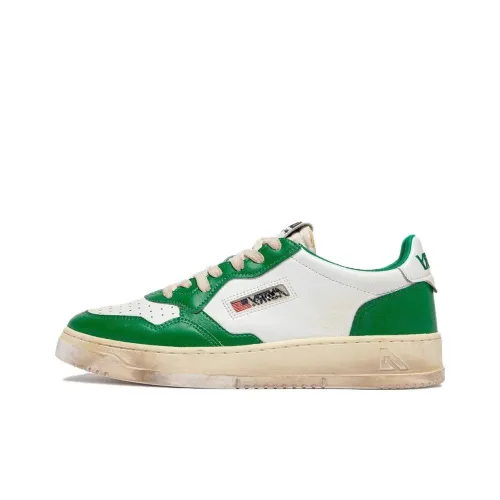 AUTRY Medalist Low Топ Скейтборд Кроссовки Мужские Белые Зеленые