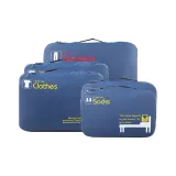 Темно-синий, синий, многоцветный, мешок для хранения, комплект из 5 штук (1 большой размер + 2 средних размера + 2 маленьких размера)