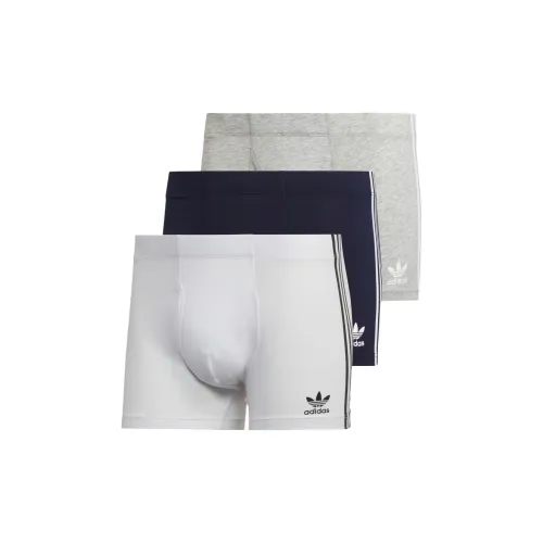 Adidas Originals COMFORT FLEX Хлопок 3 STRIPES Трусики-бикини Нижнее белье Мужской 3 упаковки