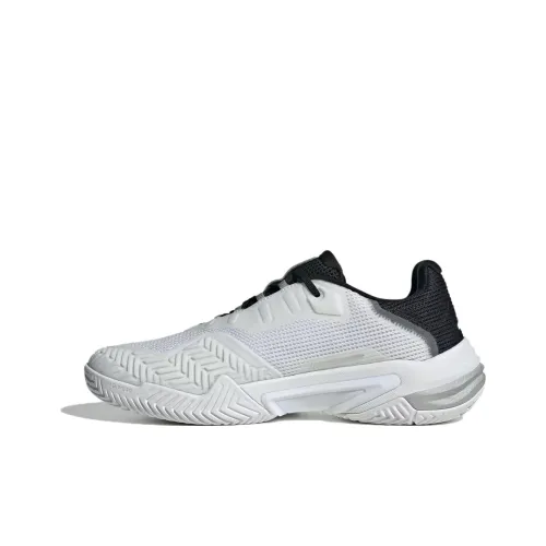 Adidas Barricade 13 Теннисные Кроссовки Низкие Белые Черные Мужские