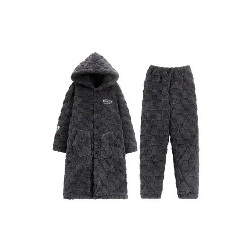 Lan Miao MLC Утепленный Мужской 456 Темно-серый Мужской Пижамные комплекты