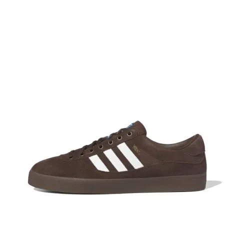 Adidas Originals Puig Для помещений Дышащий Низкий Топ Скейтборд Кроссовки Мужские Коричневые