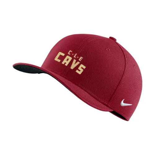 nike Полиэстер Эластан Кепки Унисекс Бордовый