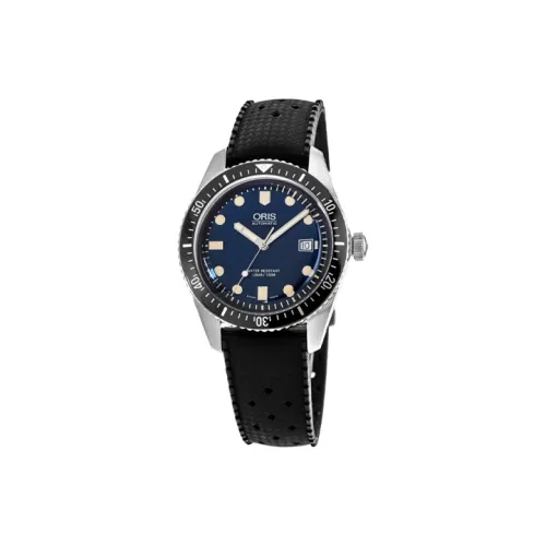 Oris Diving Collection Автоматический Механический Механизм Мужские Часы Часы 42 мм Синий Циферблат