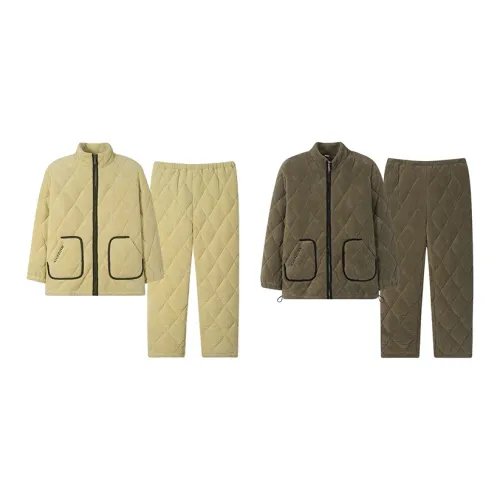 Sha Qian Пижамный комплект зимний унисекс