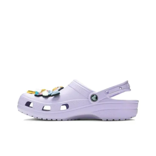 Justin Bieber x Crocs Коллаборация Спортивные Сандалии Унисекс Фиолетовые