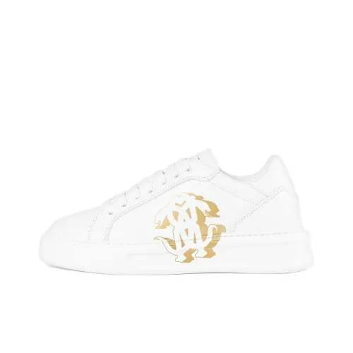 Roberto Cavalli Скейтборд Кроссовки Женские Белые