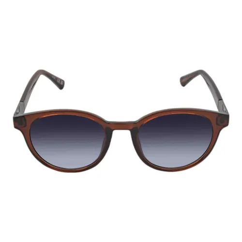 GUESS Пластик Кошачий глаз Солнцезащитные очки Женские Коричневый