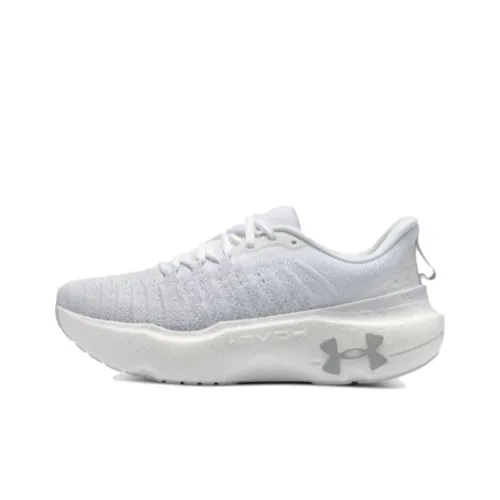 Under Armour Infinite Elite Беговые кроссовки Низкий топ Серый Белый Женский