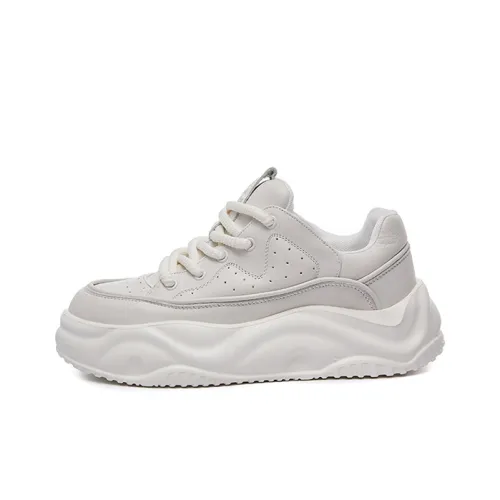 SHERIDAN Высота Увеличивающие Устойчивые к Износу Водонепроницаемые Низкие Кеды Мужские Белые