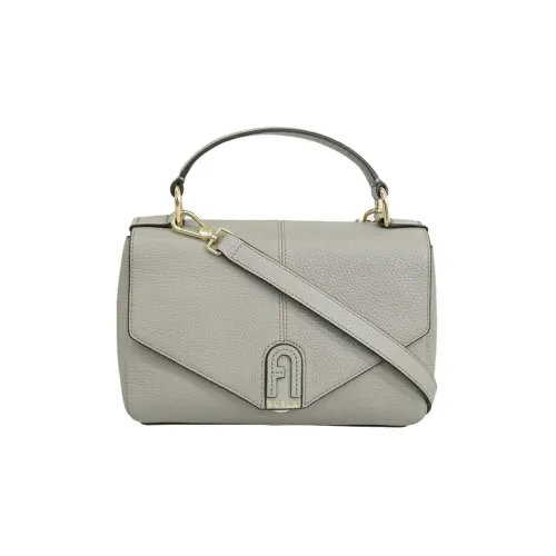 Furla Кожа Сумка через плечо Сумка Женская Мраморно-серый