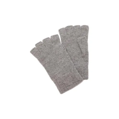 JOHNSTONS OF ELGIN Вязаные перчатки Женские Серые