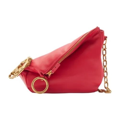 Burberry Овечья кожа Сумка через плечо Маленькая Женская Mailbox Красный