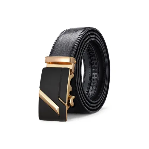 PISHUSHU Премиум Выбор Бизнес Юность Городской Автоматическая Застежка Кожаные Ремни Мужской Ширина 3,5CM