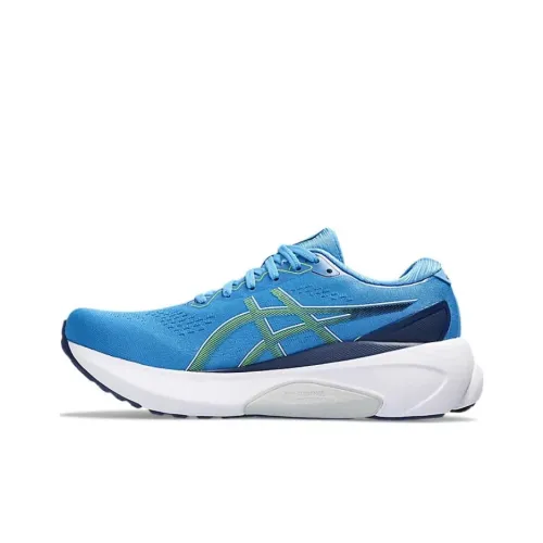 Asics Gel Kayano 30 Устойчивый к истиранию Дышащие Низкие Кроссовки для Бега Мужские Синие