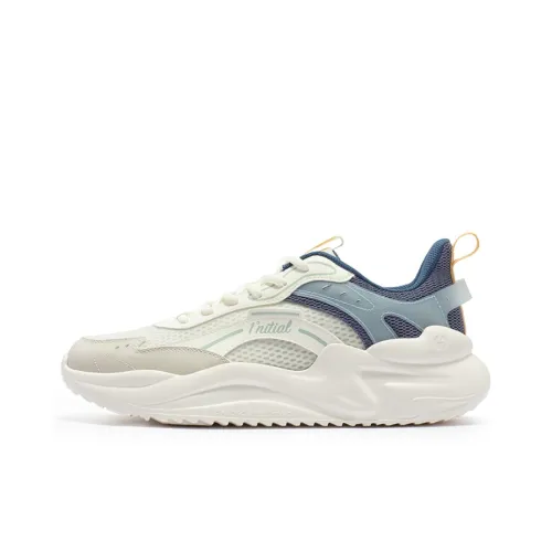 361° Yunshu 3 Амортизаторы Slip-resistant Низкий Топ Повседневная обувь Мужская Белый Синий