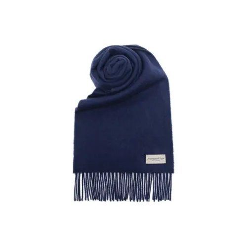 JOHNSTONS OF ELGIN Вязаные шарфы Унисекс Синий