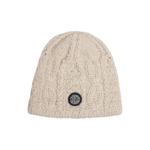 Stussy Акрил Polyester Wool Beanies Унисекс Beige