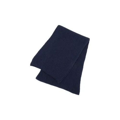 JOHNSTONS OF ELGIN Вязаные шарфы Мужской Темно-синий Синий