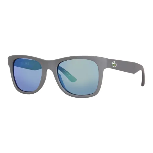 LACOSTE Пластик Квадратные Солнцезащитные очки Унисекс Серые
