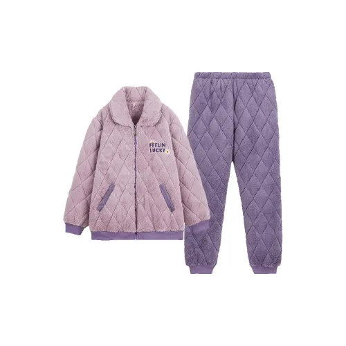 Dorame Сиреневый Женские Пижамные Комплекты