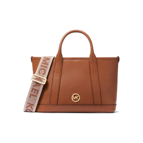 MICHAEL KORS Коровья кожа Тоут Сумка Сумка для покупок Сумка Сумка через плечо Сумка через плечо Маленькая Женская Коричневая