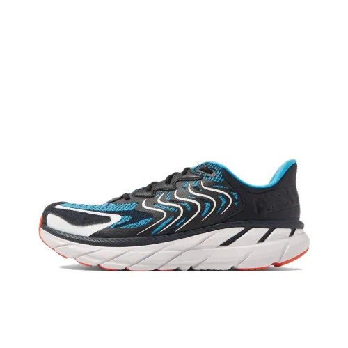 HOKA ONE ONE Низкий Топ Беговые Кроссовки Мужские Черные Синие