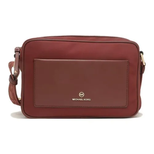 MICHAEL KORS Jet Set Charm Нейлоновая Сумка через плечо Большая Женская Бордовая