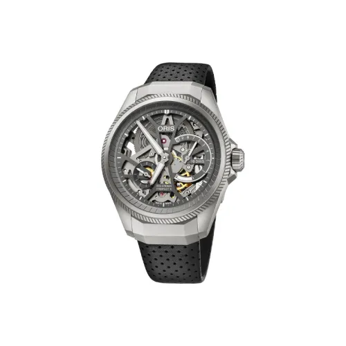 Oris Механизм с ручным заводом Мужские часы 44 мм Скелет