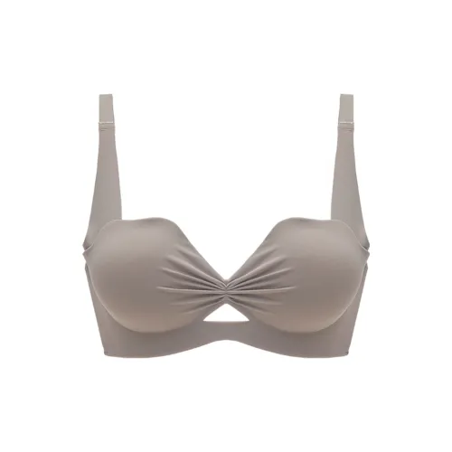 DUOQINGMAO Бюстгальтер Женский Элегантный Кофейный