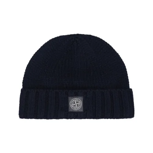 STONE ISLAND Шерые Бини Мужской Темно-синий