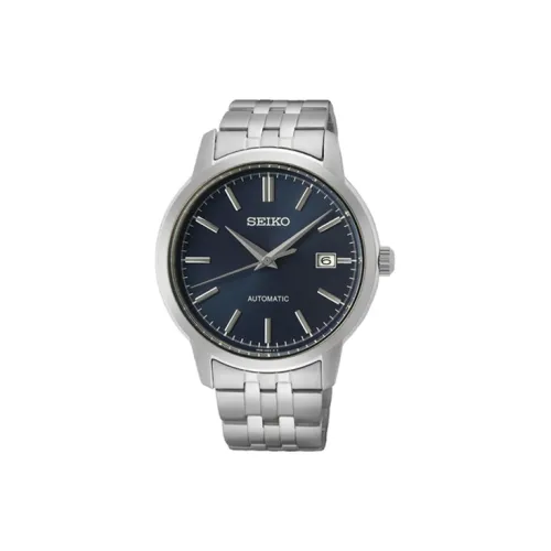 SEIKO Автоматический Механический Механизм Мужские Часы 41,2мм*11,8мм Синий