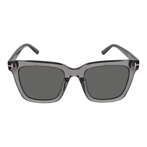 TF Ацетат Квадратные Солнцезащитные Очки Мужские Серые