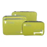 Многоцветный зеленый мешок для хранения, набор из 4 штук (1 штука tuba + 2 штуки среднего размера + 1 штука труба).